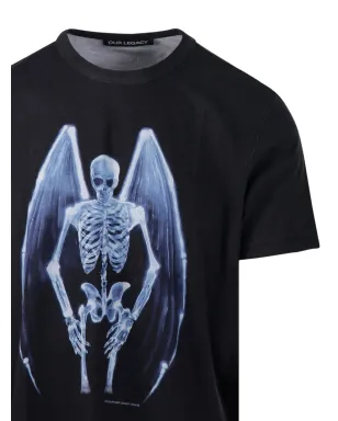 OUR LEGACY Fallen Angelプリント ラウンドネックTシャツ - サムネイル4