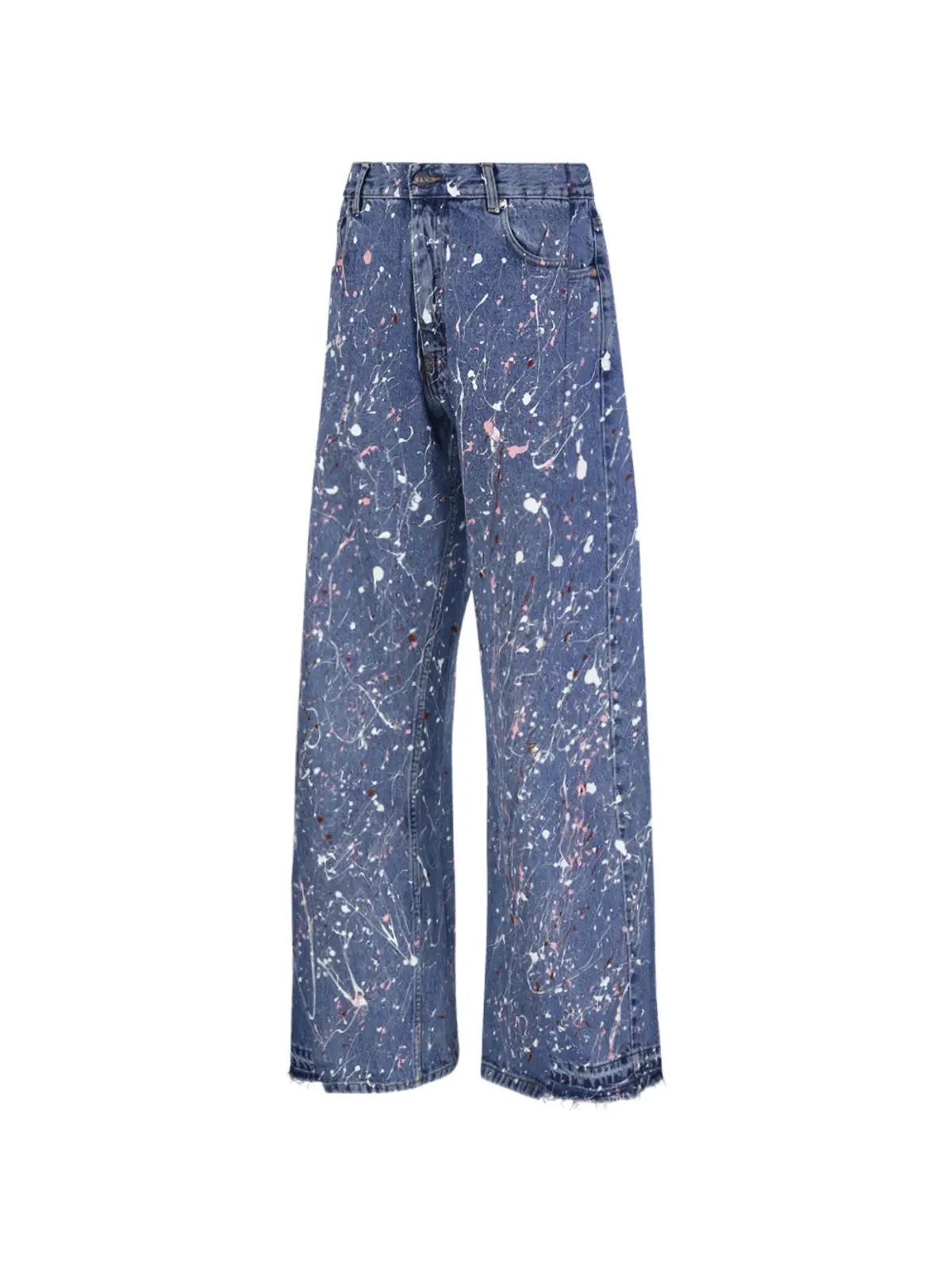 E.L.V DENIM スプラター柄ほつれヘムジーンズ - 画像3