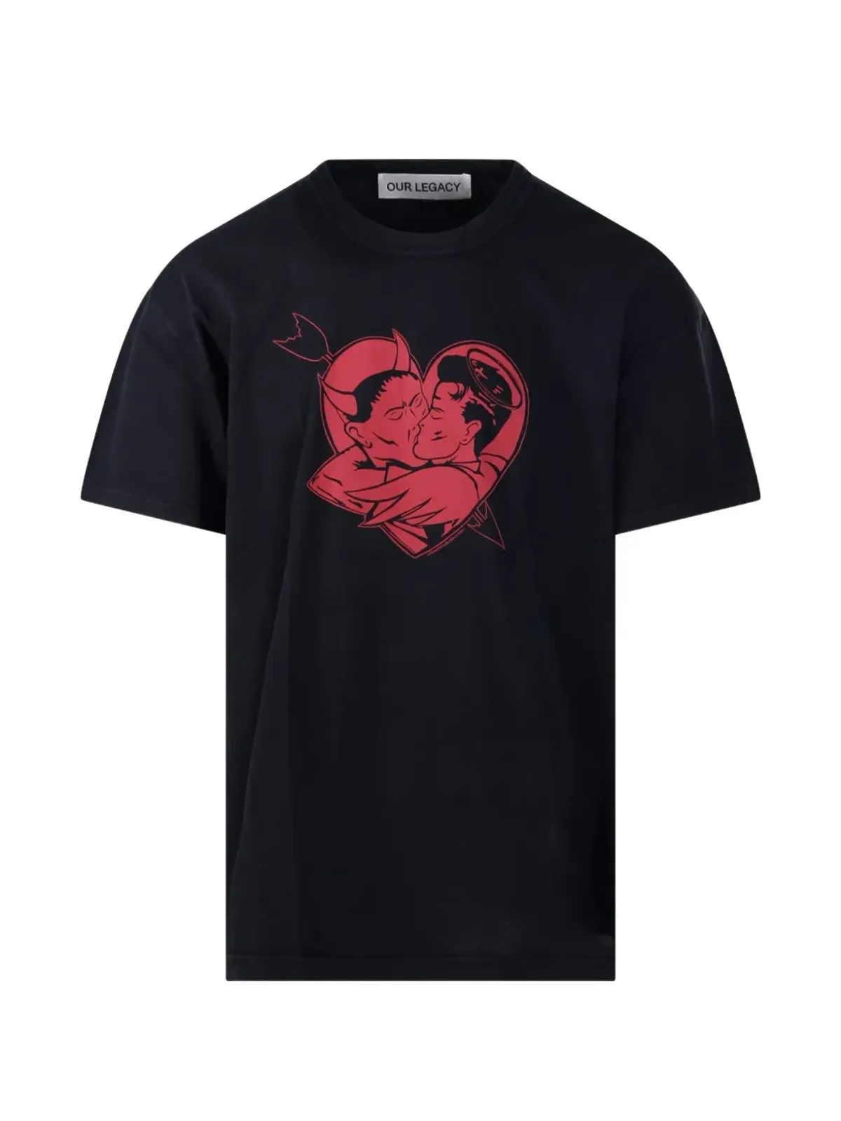 OUR LEGACY プリントTシャツ - ブラック - 画像1