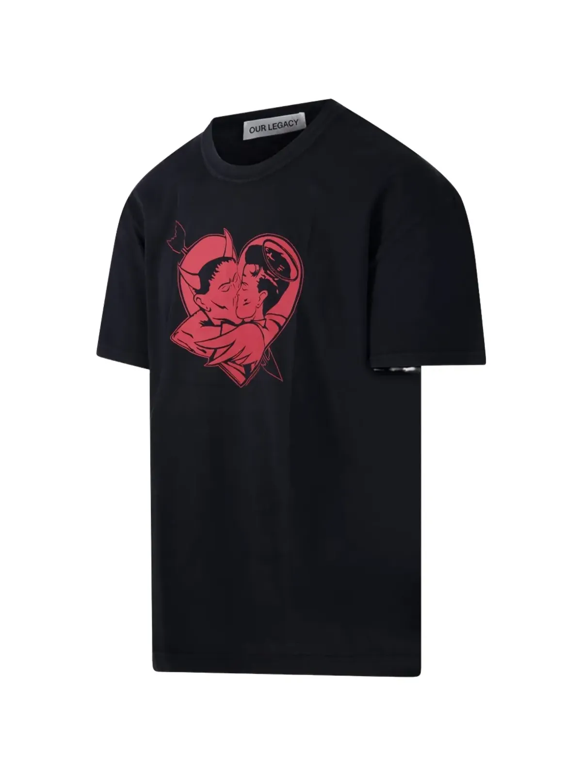 OUR LEGACY プリントTシャツ - ブラック - 画像3