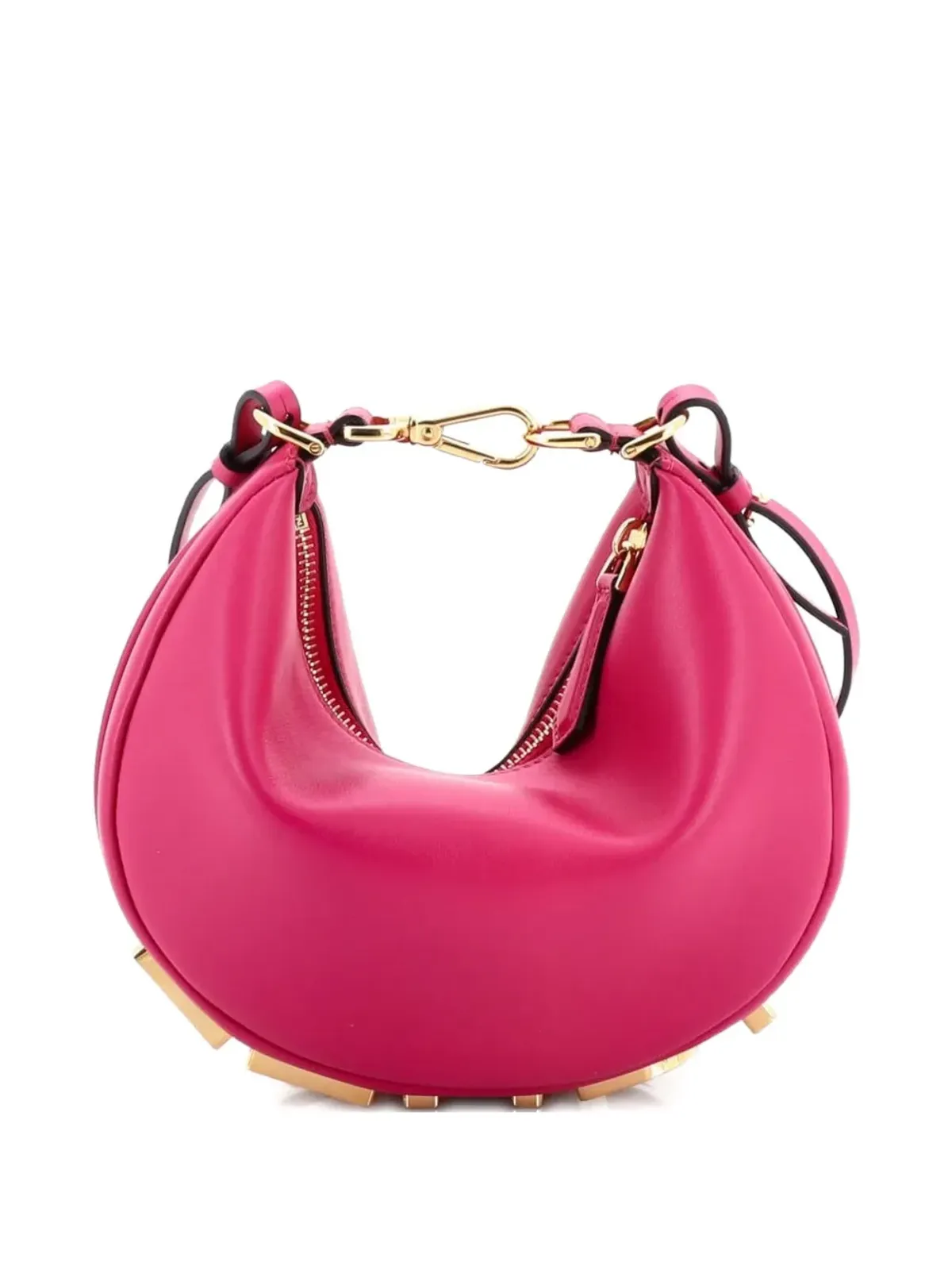Fendi Pre-Owned Fendigraphy Bag Leather Mini shoulder bag - Pink - 画像2