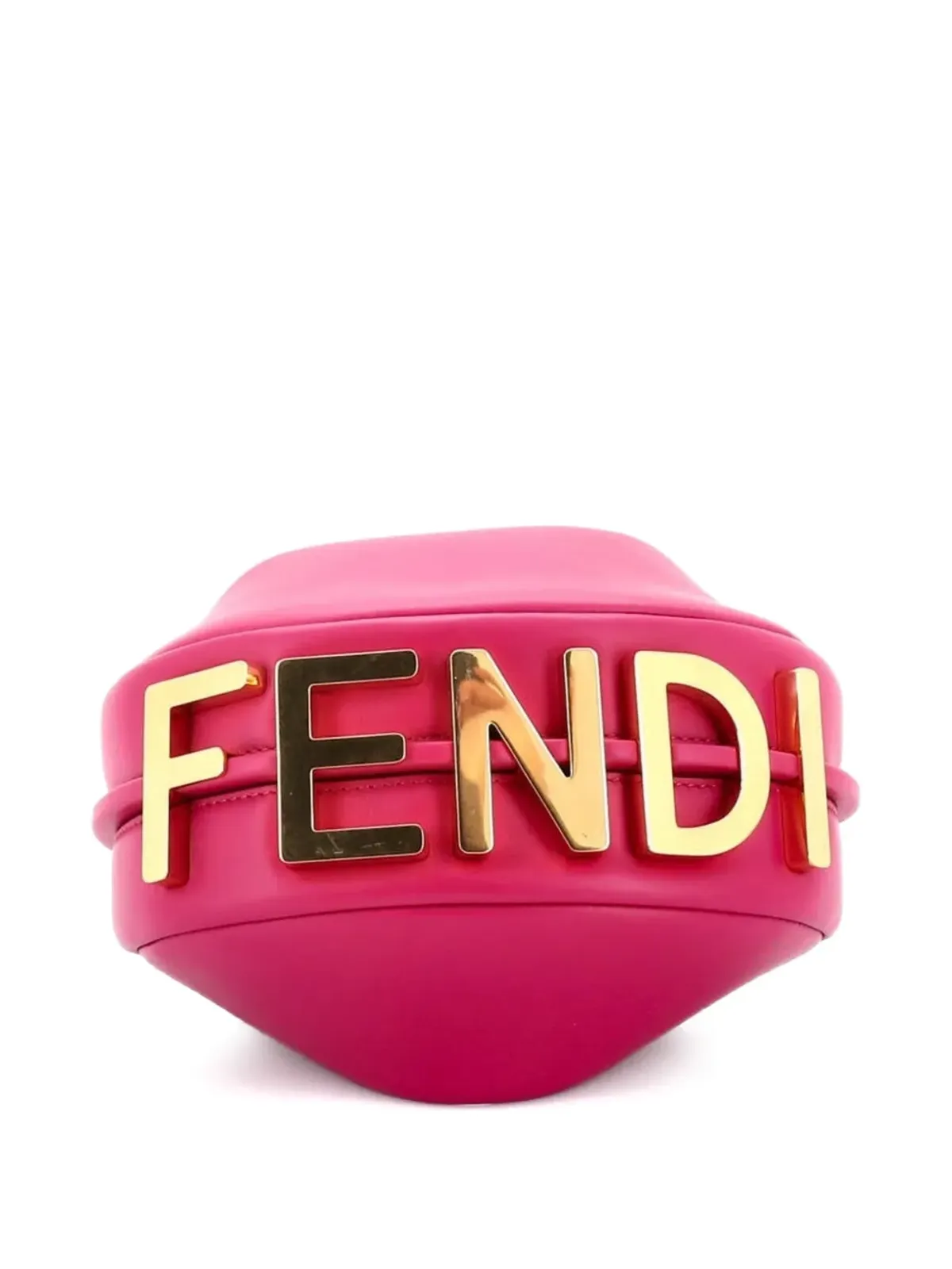 Fendi Pre-Owned Fendigraphy Bag Leather Mini shoulder bag - Pink - 画像4