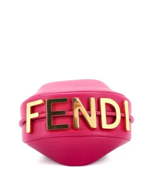 Fendi Pre-Owned Fendigraphy Bag Leather Mini shoulder bag - Pink - サムネイル4