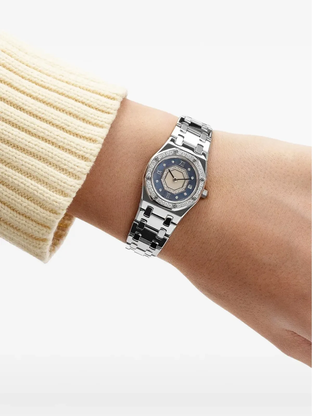 Audemars Piguet ビンテージ ロイヤルオーク ウォッチ ブルー - 画像2