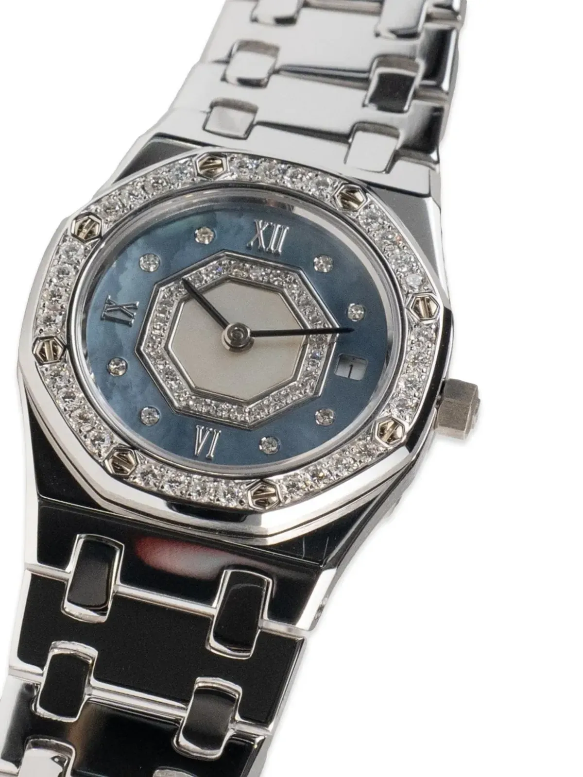 Audemars Piguet ビンテージ ロイヤルオーク ウォッチ ブルー - 画像4