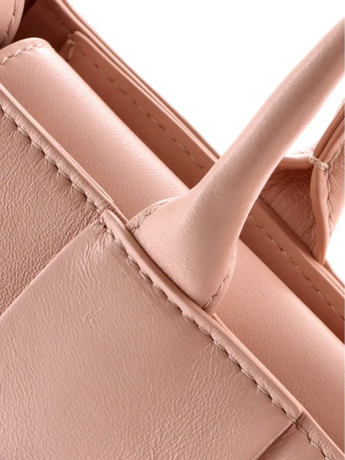 Bottega Veneta ビンテージ アルコ トップハンドル ショルダーバッグ Maxi イントレッチャート レザー イーストウェスト トートバッグ - Neutrals - 画像5