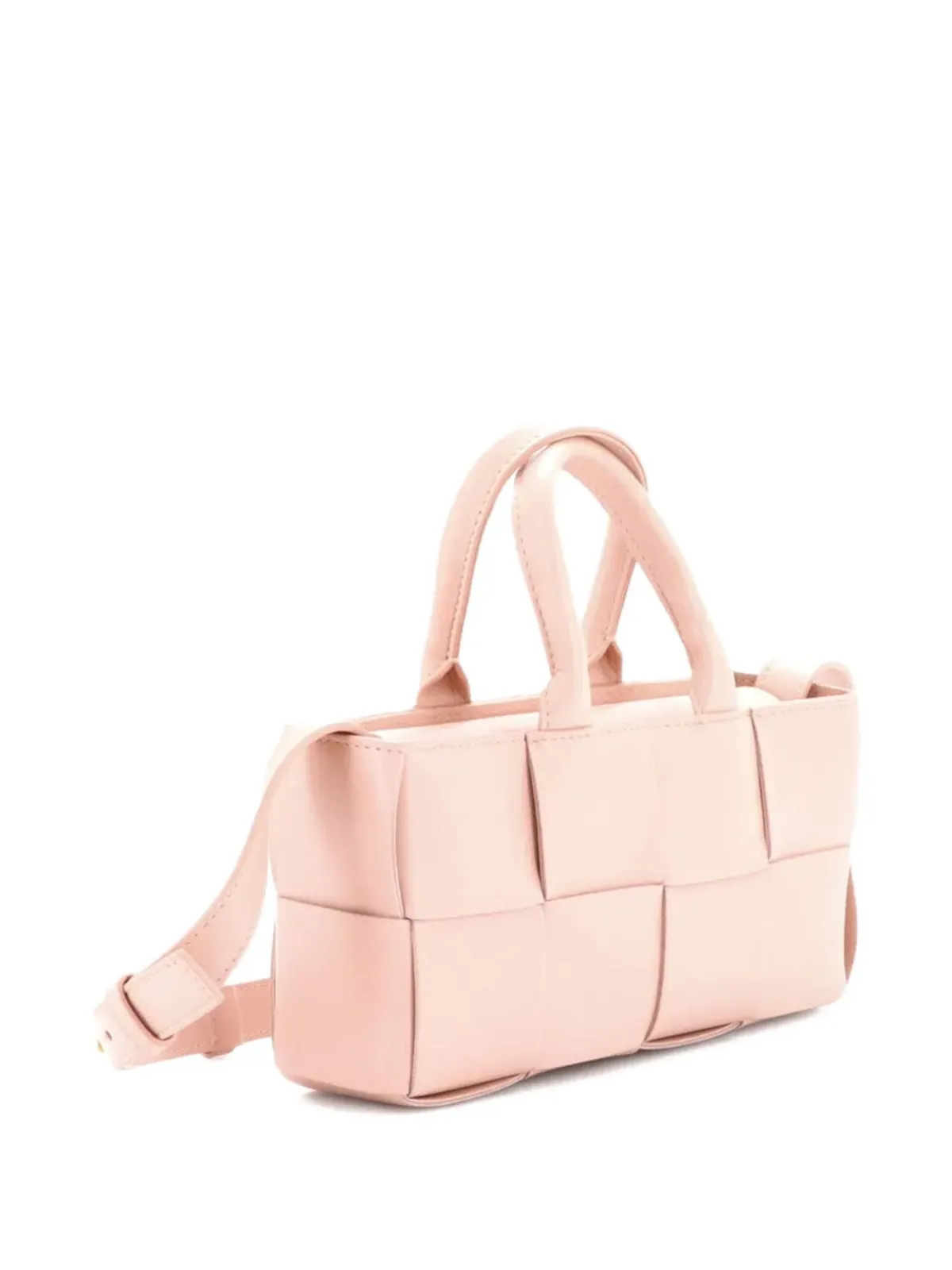 Bottega Veneta ビンテージ アルコ トップハンドル ショルダーバッグ Maxi イントレッチャート レザー イーストウェスト トートバッグ - Neutrals - 画像3