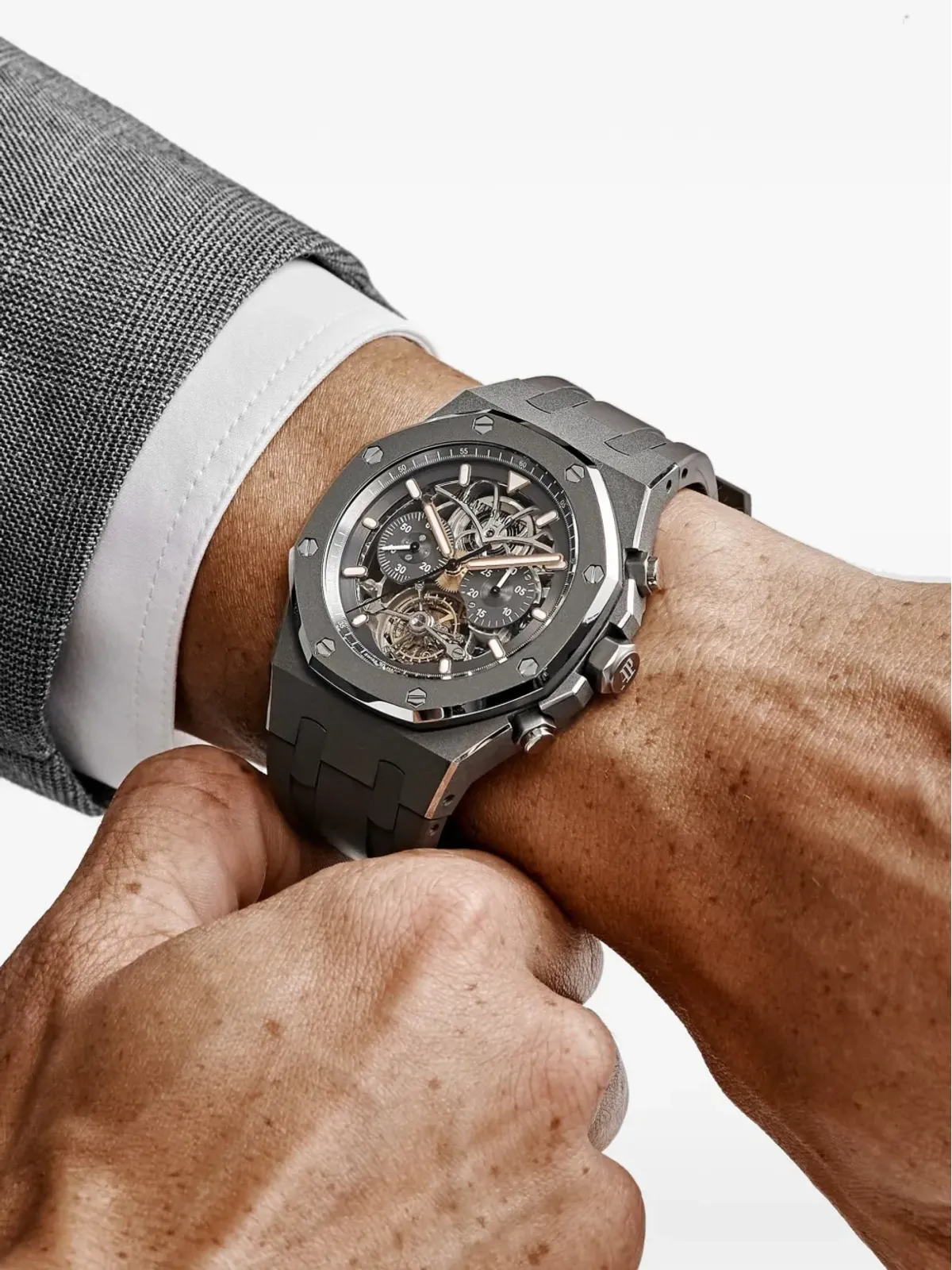 Audemars Piguet ビンテージ ロイヤルオーク トゥールビヨン ウォッチ - 画像2