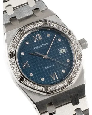 Audemars Piguet pre owned ロイヤルオーク腕時計 ブルー - サムネイル3