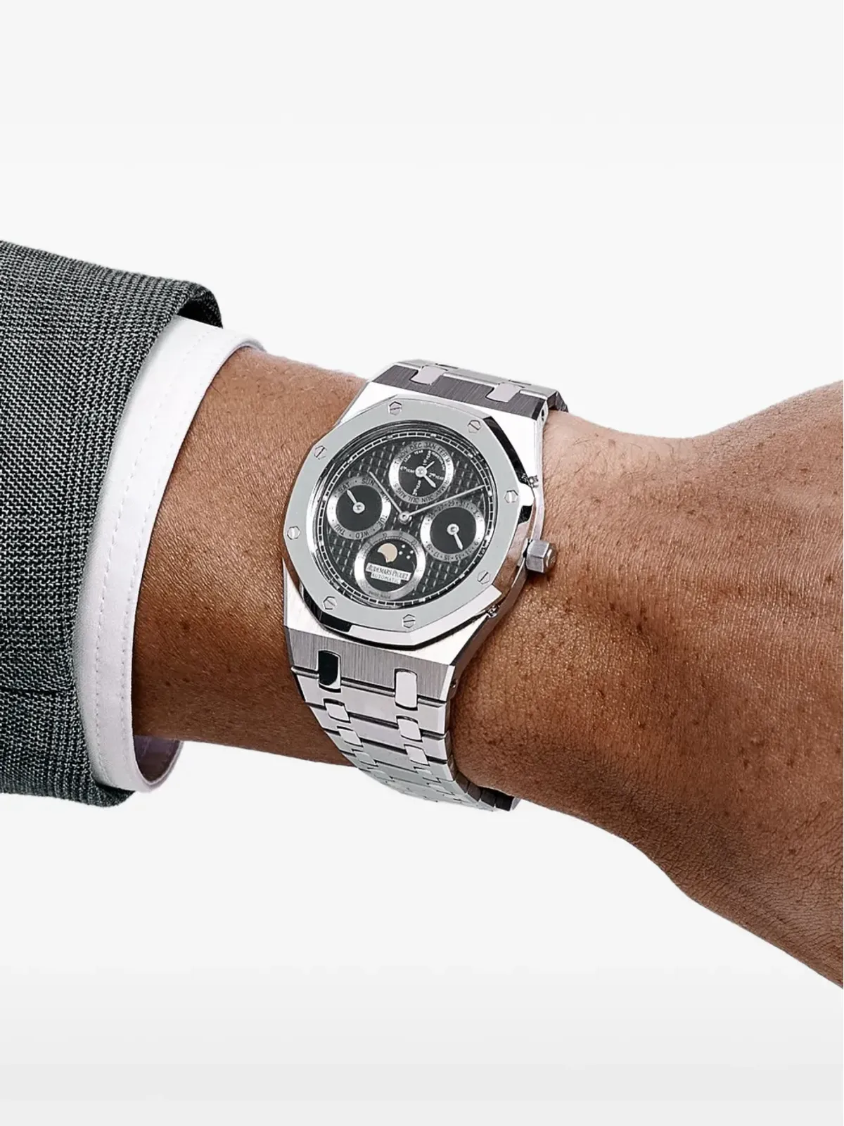 Audemars Piguet ビンテージ ロイヤルオーク パーペチュアルカレンダー ウォッチ - 画像2