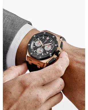 Audemars Piguet ビンテージ ロイヤルオークオフショア 2021 腕時計 ブラック - サムネイル2