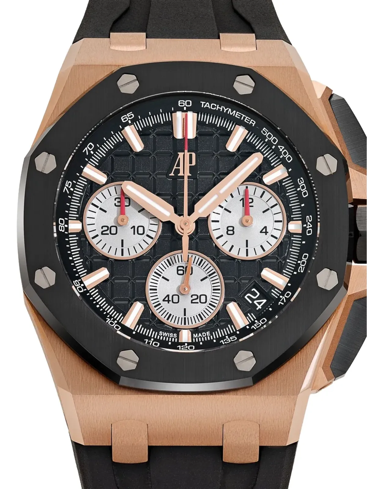 Audemars Piguet ビンテージ ロイヤルオークオフショア 2021 腕時計 ブラック - 画像3