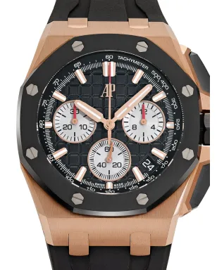 Audemars Piguet ビンテージ ロイヤルオークオフショア 2021 腕時計 ブラック - サムネイル3
