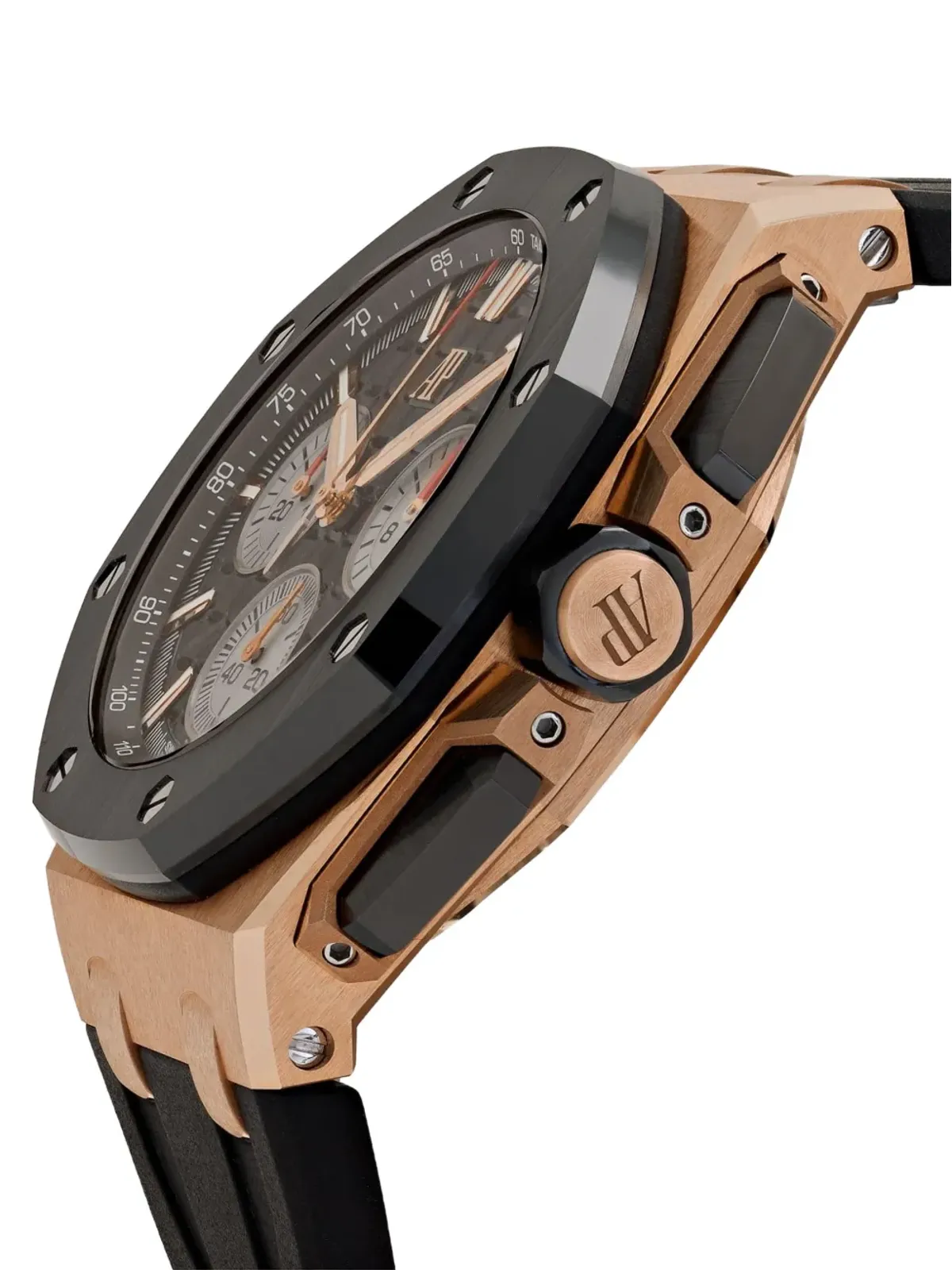 Audemars Piguet ビンテージ ロイヤルオークオフショア 2021 腕時計 ブラック - 画像4