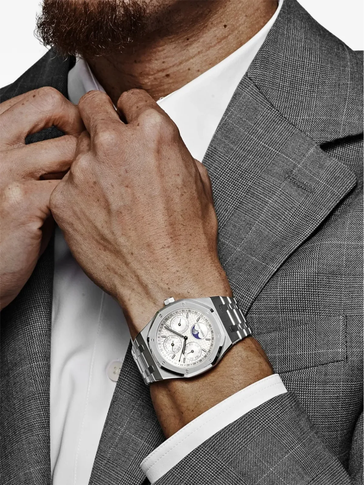 Audemars Piguet ビンテージ ロイヤルオーク パーペチュアルカレンダー 腕時計 - 画像5