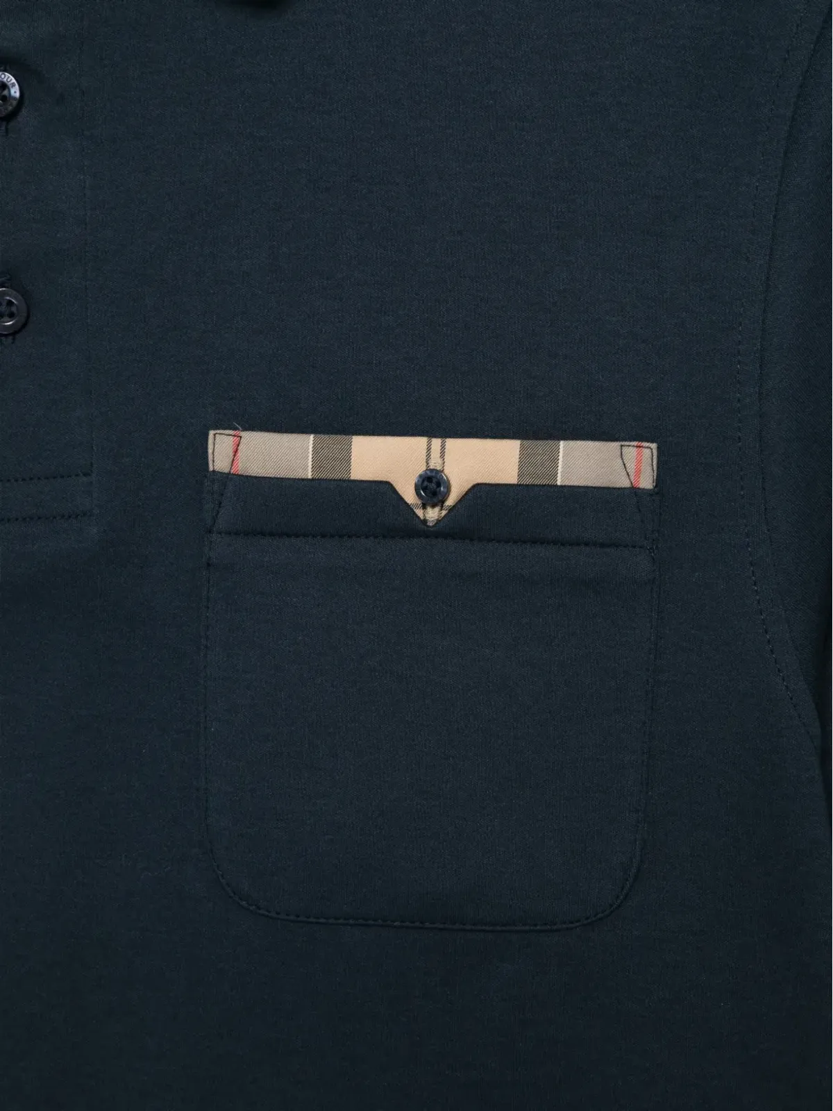 Barbour チェストポケット付きポロシャツ - 画像3
