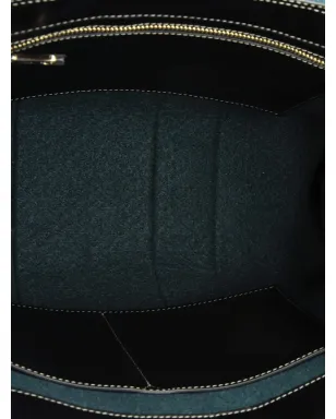 Chloé Pre-Owned Woody Recycled Felt with Leather and Canvas tote bag - Green - サムネイル5