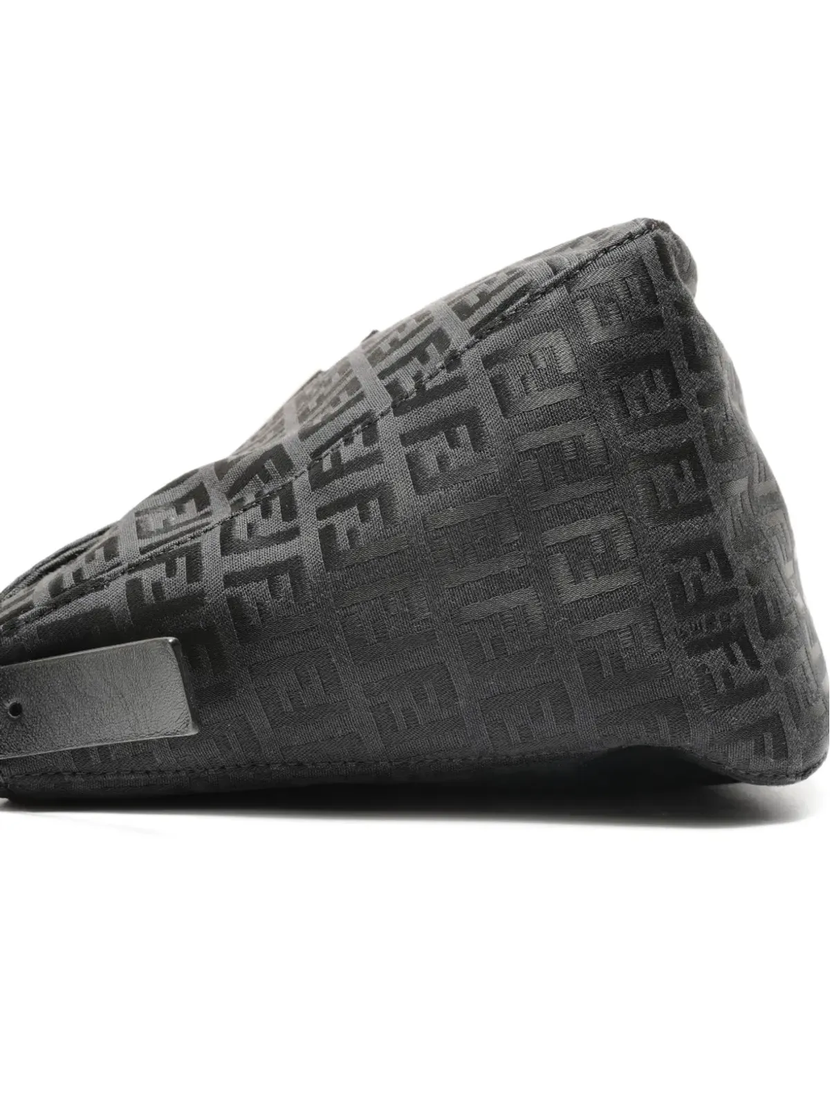 Fendi Pre-Owned 1990年代ロゴキャンバスバッグ ブラック - 画像5