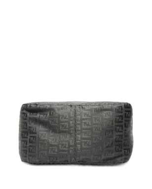 Fendi Pre-Owned 1990年代ロゴキャンバスバッグ ブラック - サムネイル3