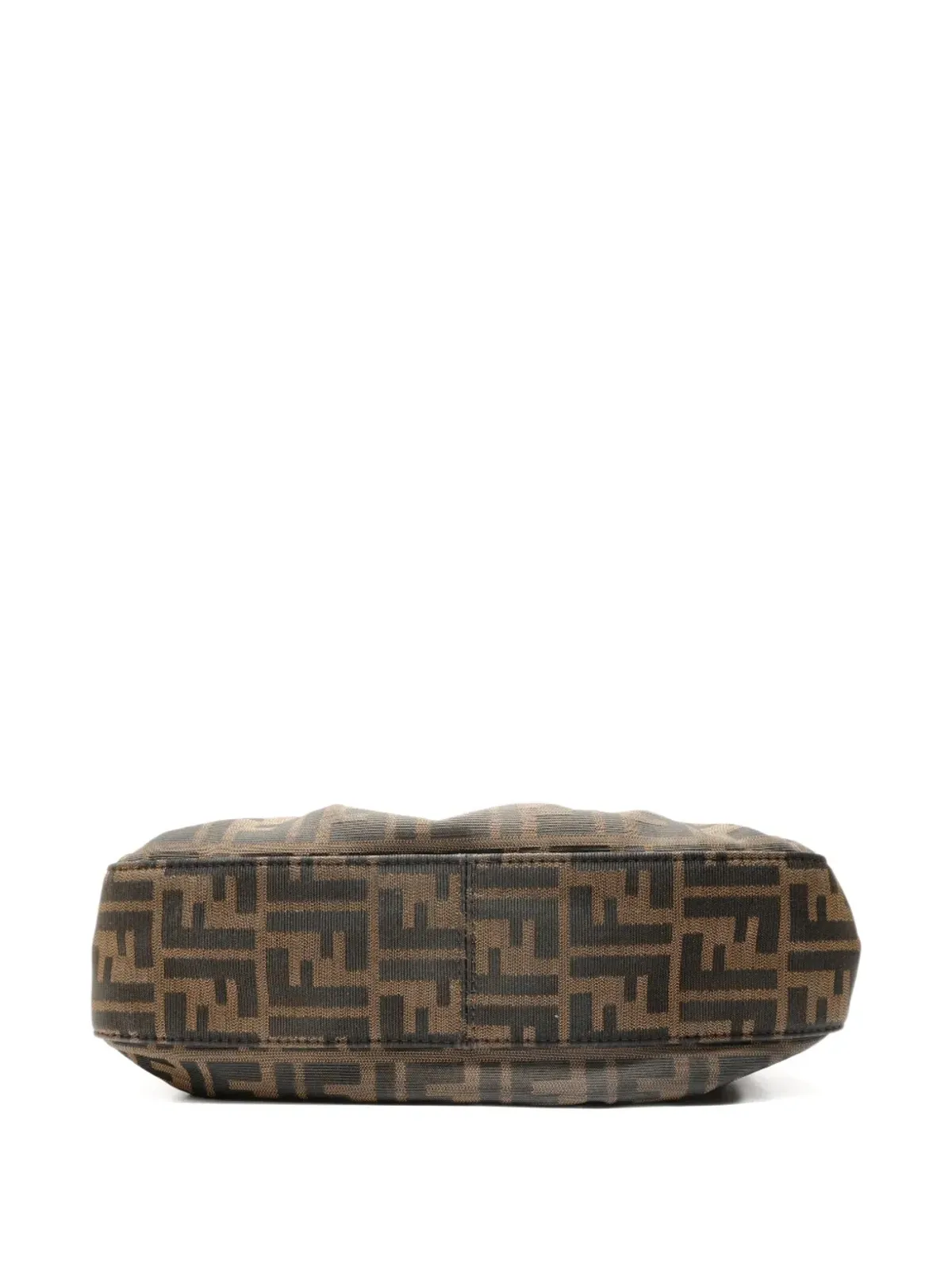 Fendi Pre-Owned Zuccaバックルショルダーバッグ - 画像3