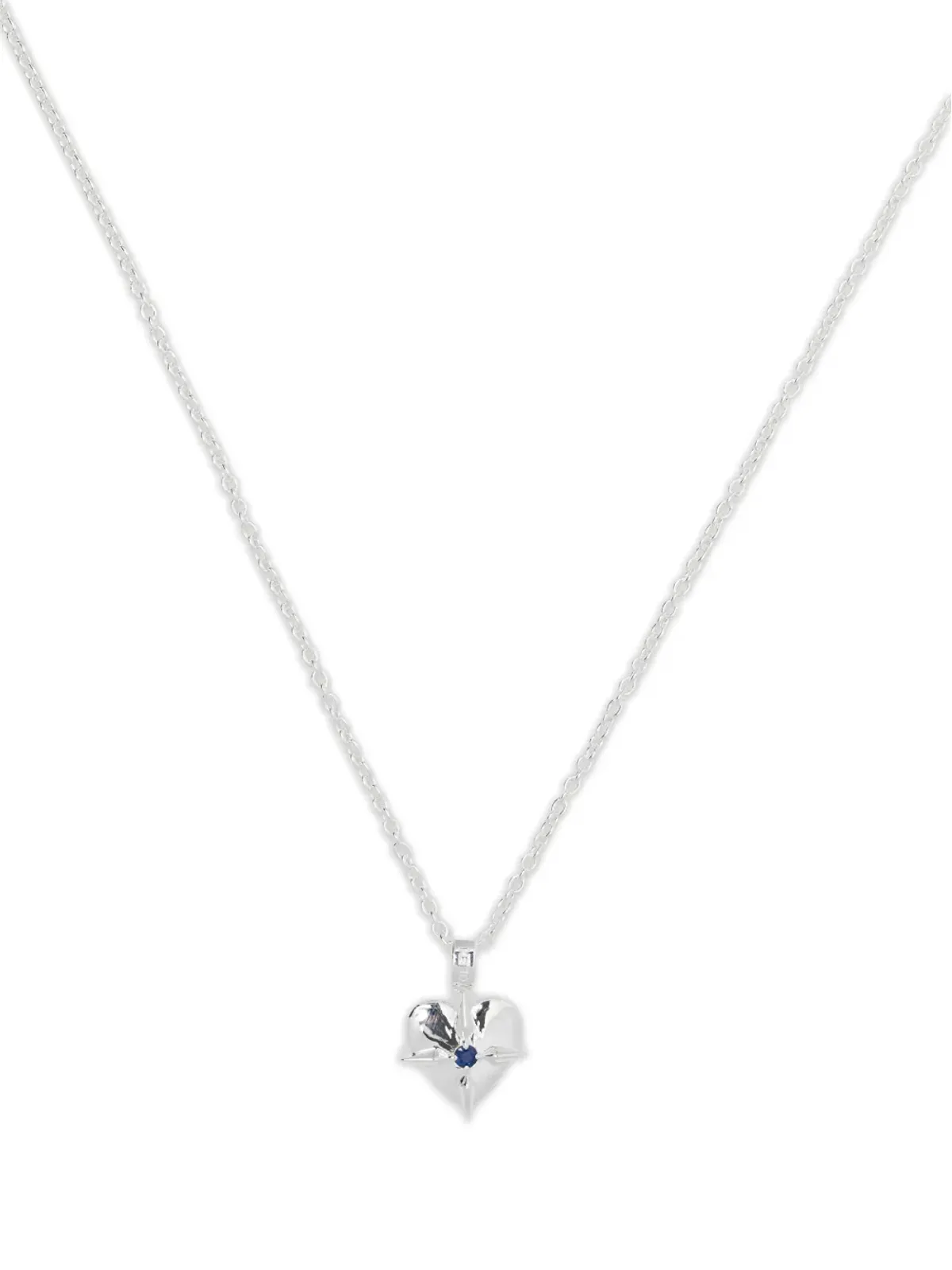 Stolen Girlfriends Club September Heart Necklace - Silver - 画像3