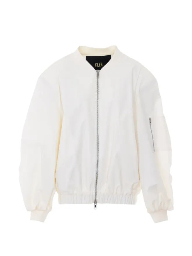 Eleh Eleh パッド入りボンバー ジャケットの商品画像