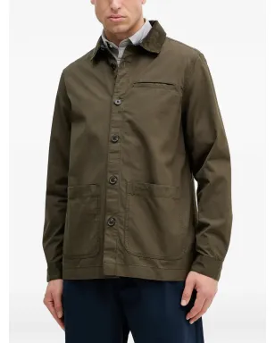 Barbour コーデュロイ襟 ポケット付きシャツジャケット - サムネイル1