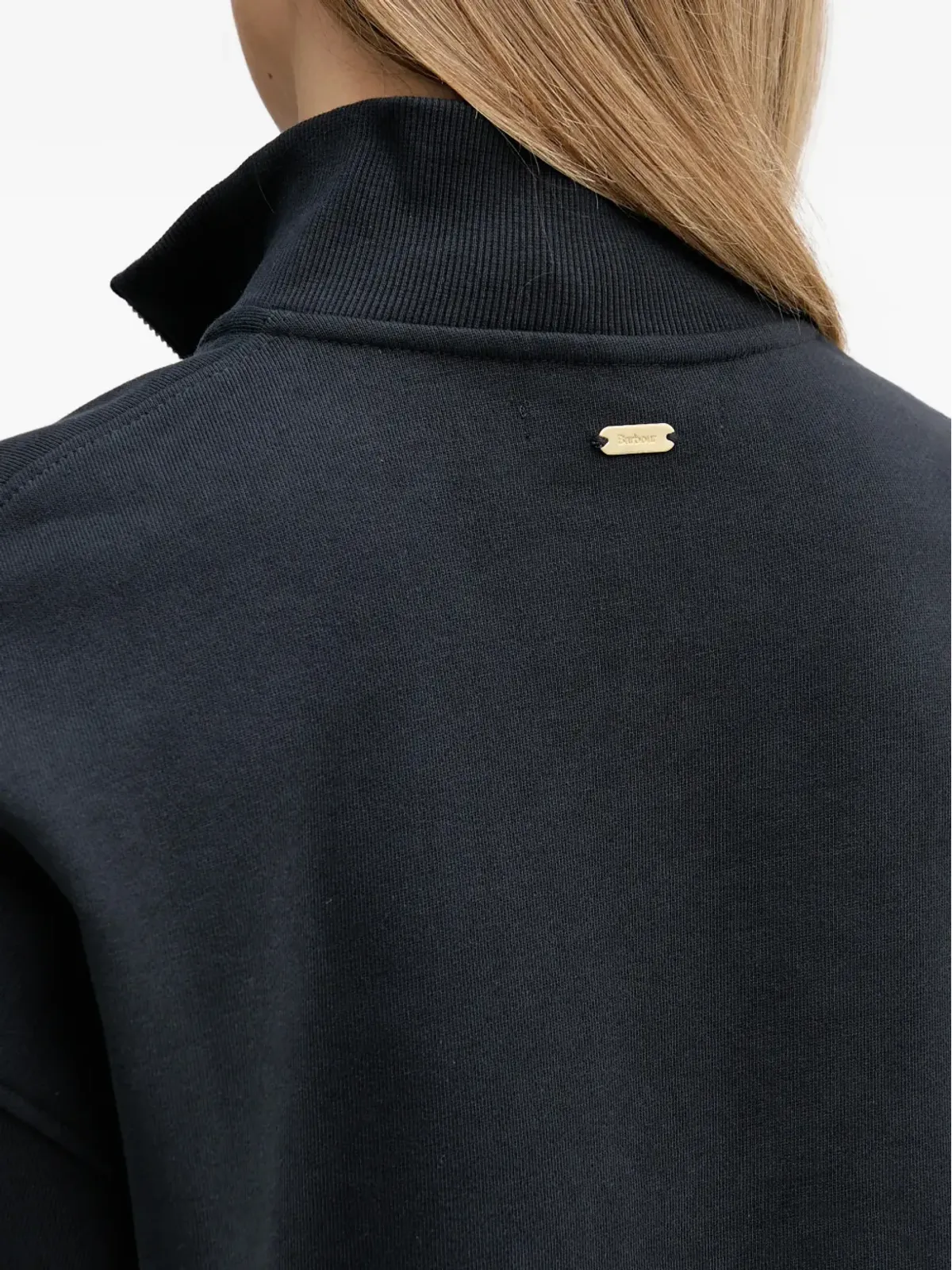 Barbour Sara ジップ付きタートルネックセーター - 画像4