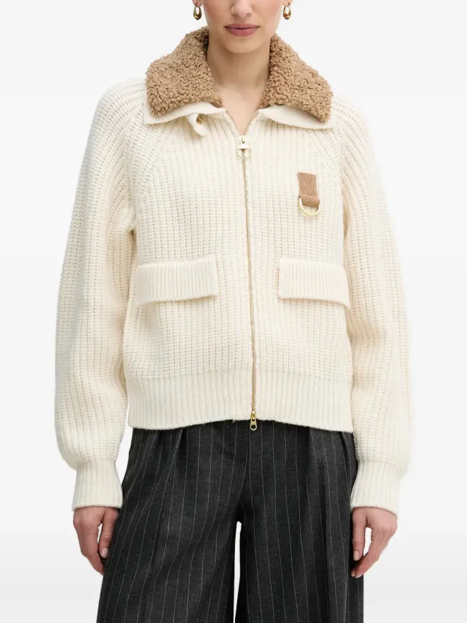 Barbour Barbour ジップ付きシアリングセーターの商品画像