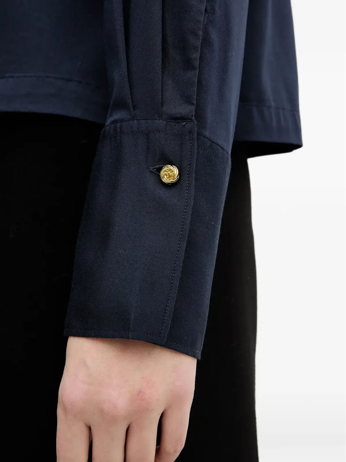 Barbour Evie フリルカラータイ付きブラウス - 画像5