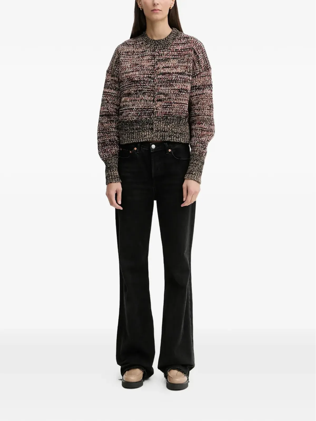 Barbour Saima クルーネック長袖セーター - 画像2