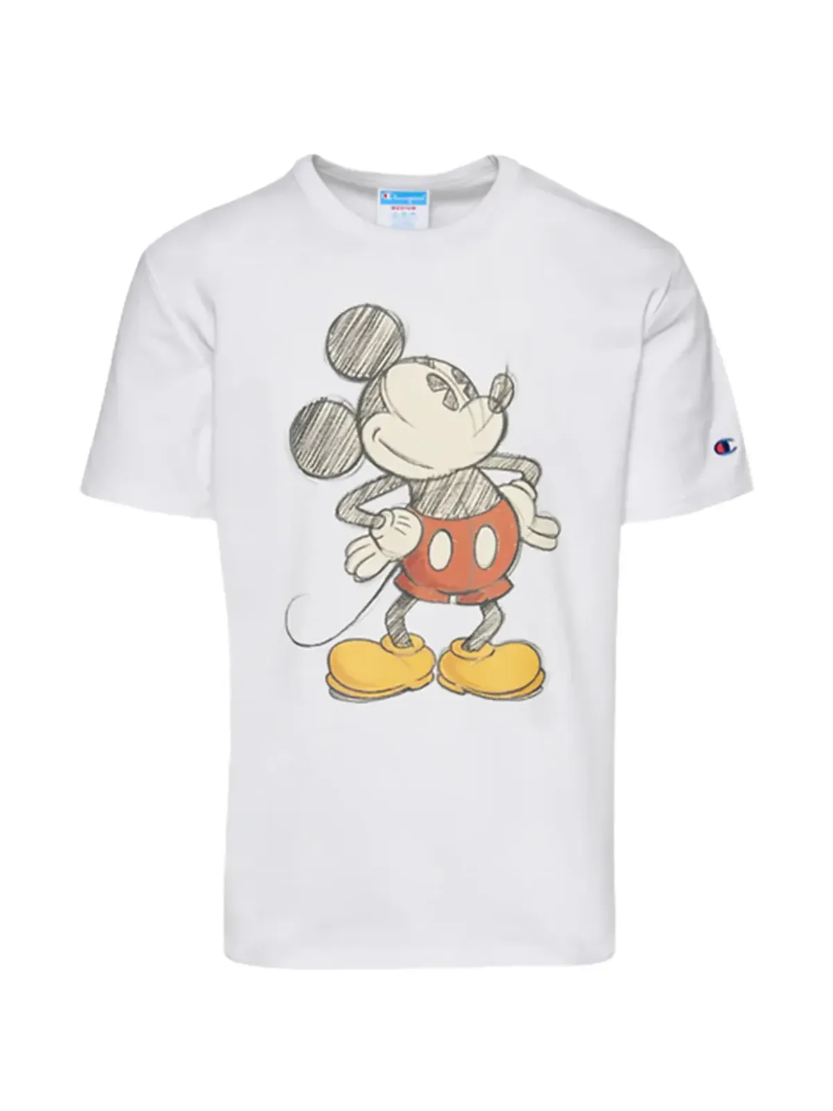 Champion ミッキー＆フレンズ ヘリテージ ポージング ミッキー Tシャツ - 画像1