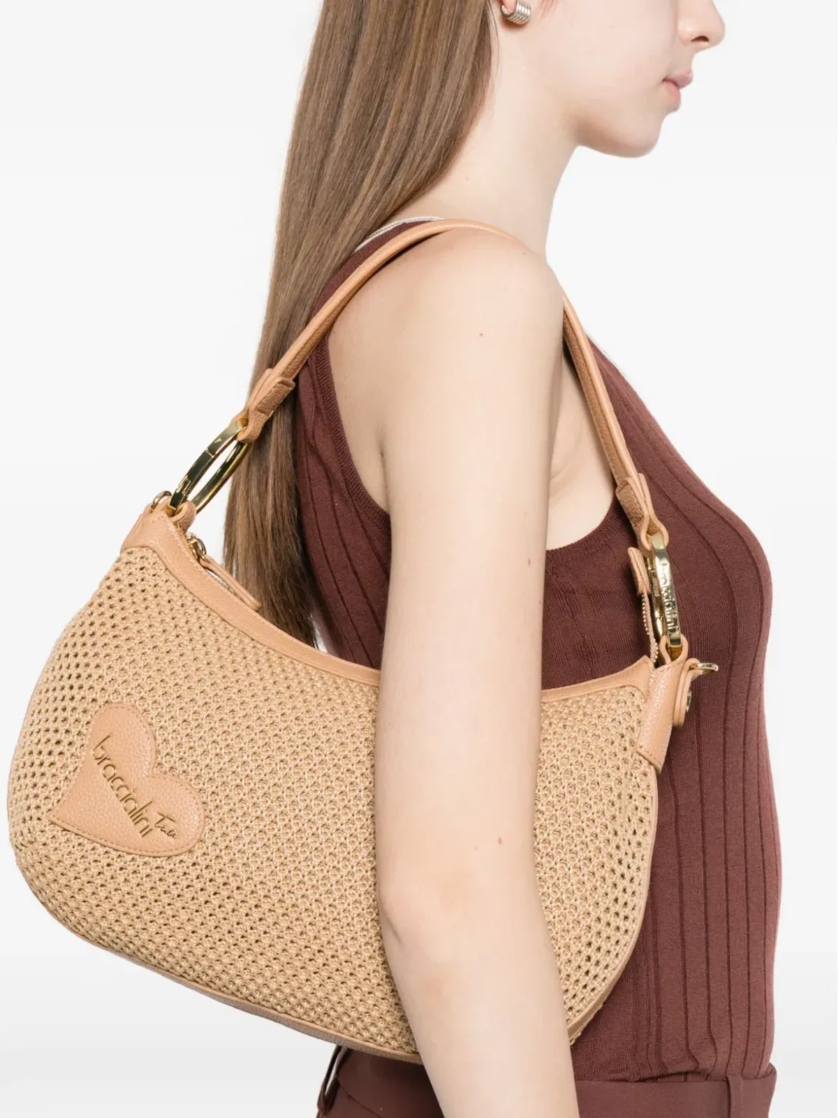 Braccialini Beth Tricot ショルダーバッグ - 画像2