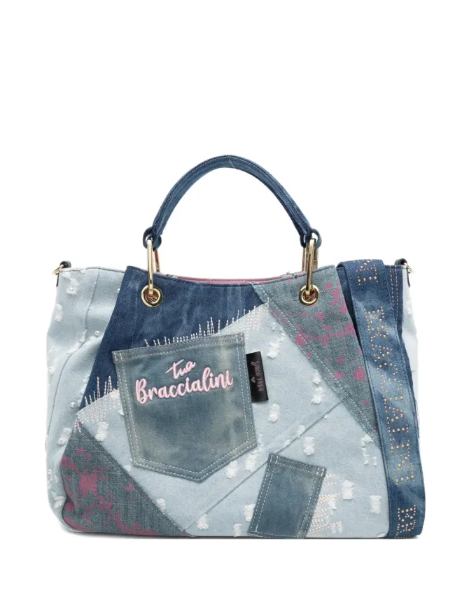 Braccialini Braccialini Amy Jeans トップハンドル トートバッグの商品画像