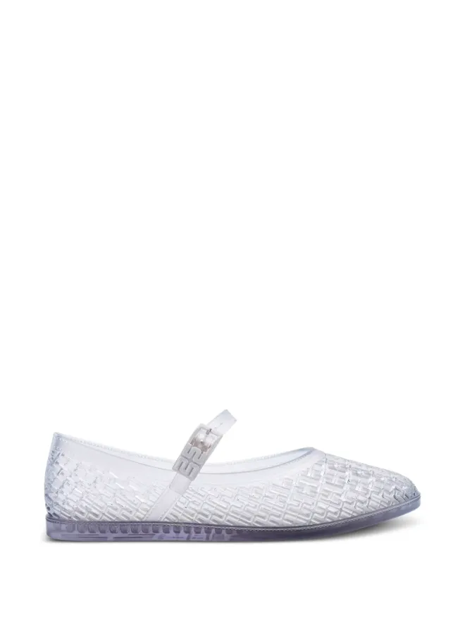 Melissa Melissa Harper バックルストラップ バレエフラット - Whiteの商品画像