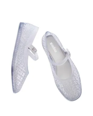 Melissa Harper バックルストラップ バレエフラット - White - サムネイル4