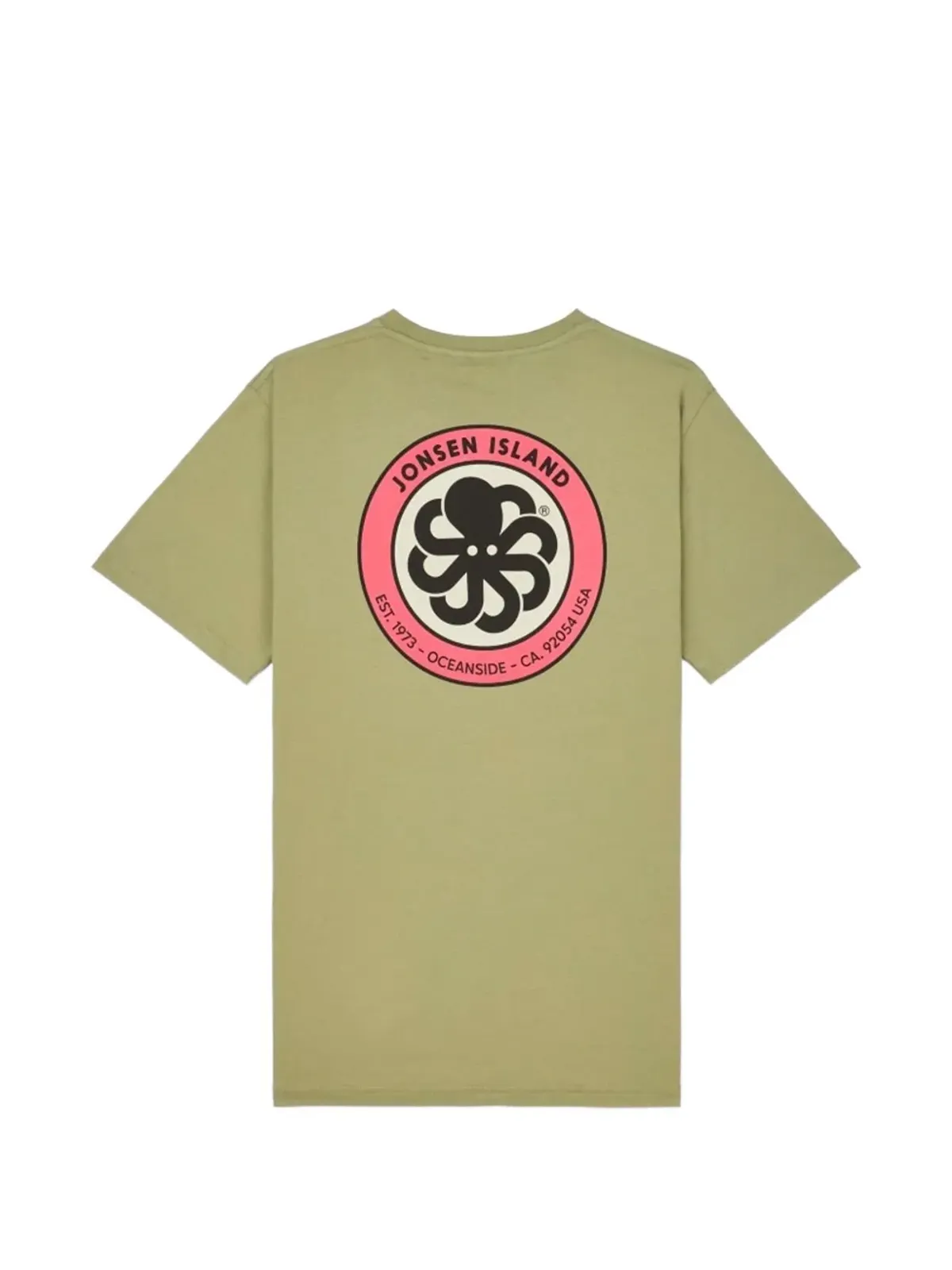 Jonsen Island クラシックオーセンティックTシャツ グリーン - 画像2