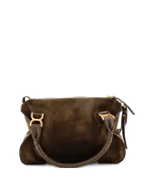Chloé Pre-Owned マーシー スエード ミディアム ショルダーバッグ - グリーン - サムネイル2