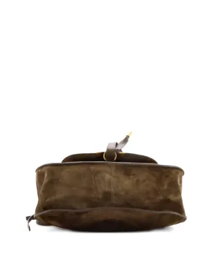 Chloé Pre-Owned マーシー スエード ミディアム ショルダーバッグ - グリーン - サムネイル4