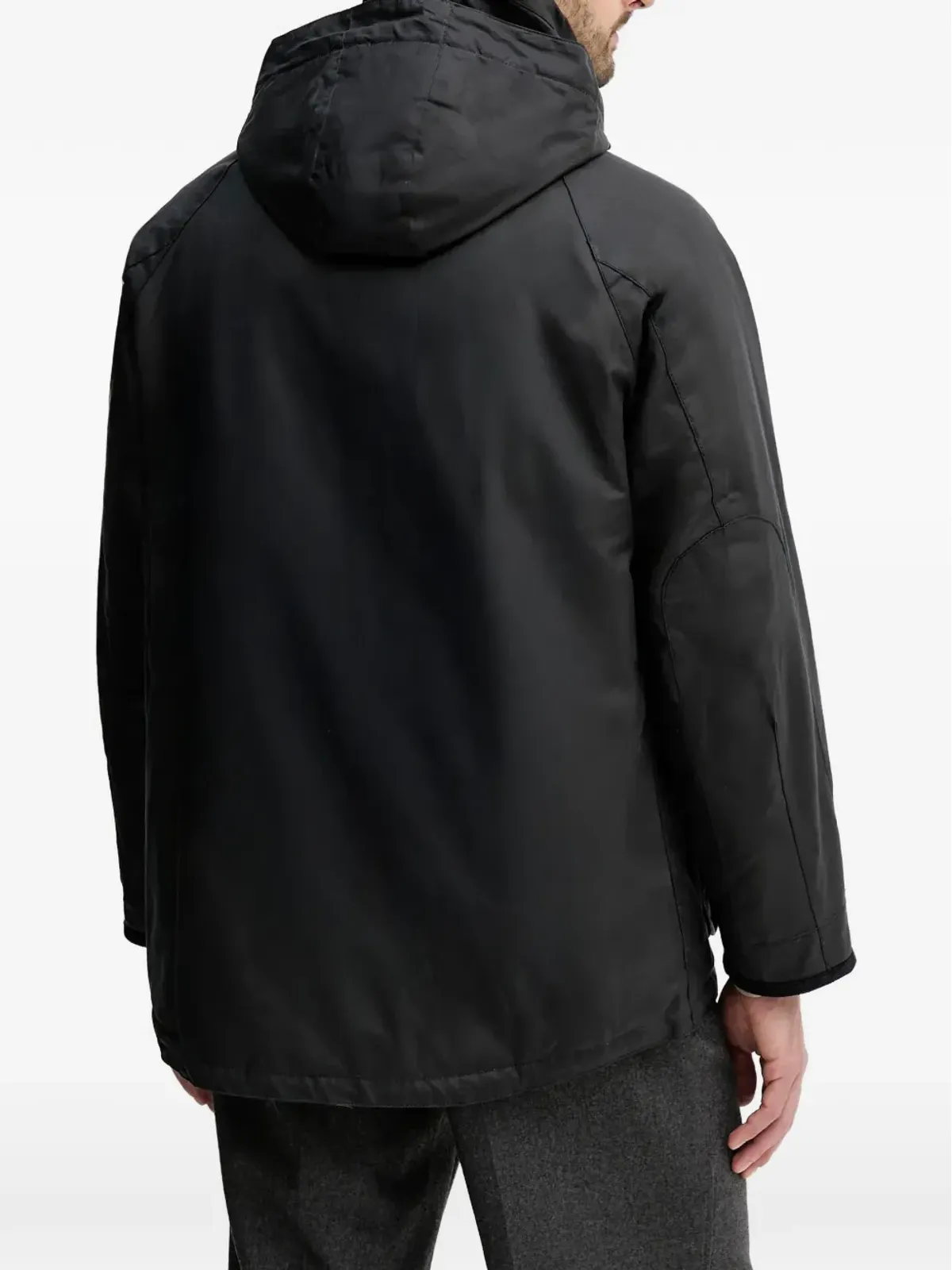 Barbour モダン・ヘリテージ Beaufort フード付きジャケット - 画像3