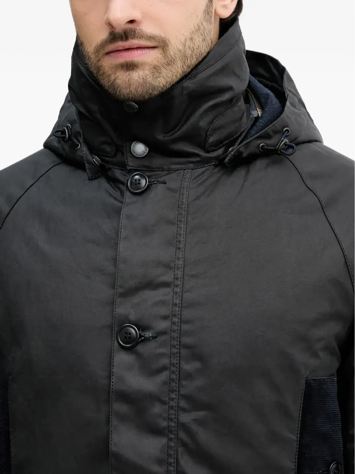 Barbour モダン・ヘリテージ Beaufort フード付きジャケット - 画像4
