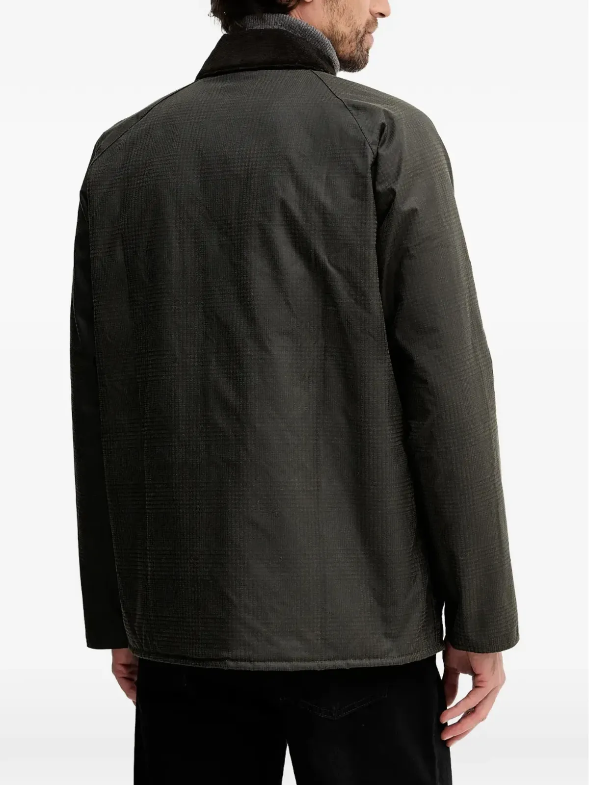 Barbour モダン ボーフォート チェック ボタンジャケット - 画像3