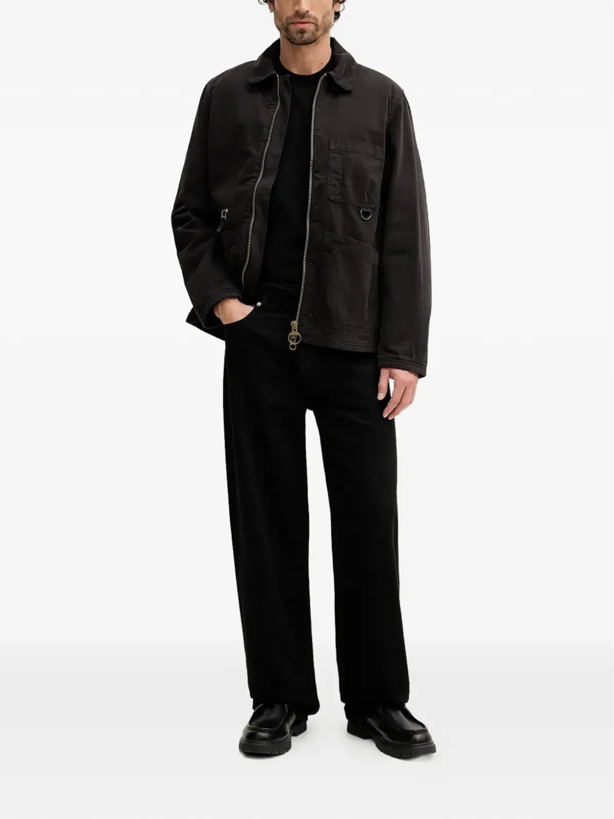 Barbour コーブ ジップアップジャケット - 画像2