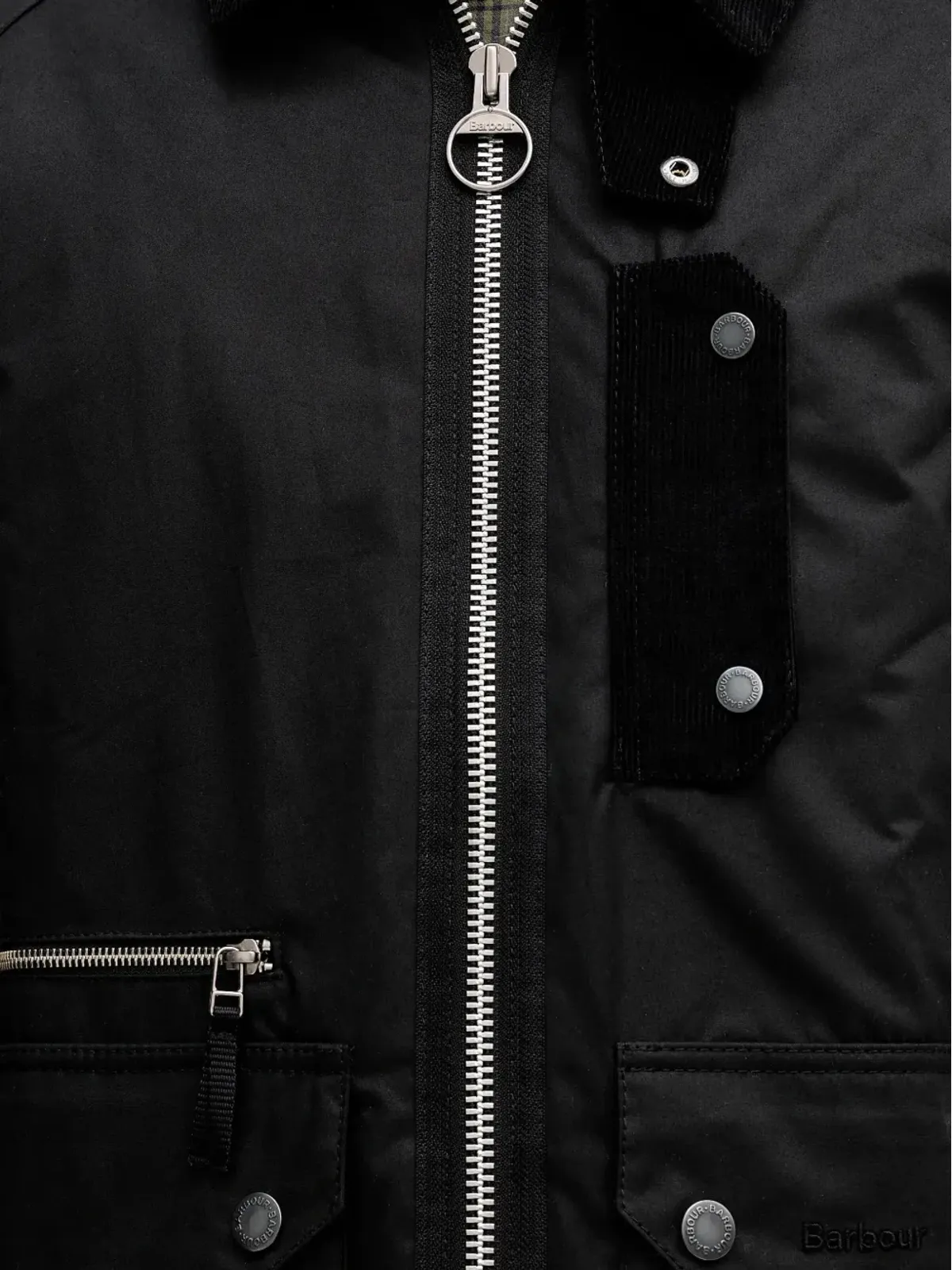 Barbour トラクト コーデュロイ トリム ポケットジャケット - 画像4