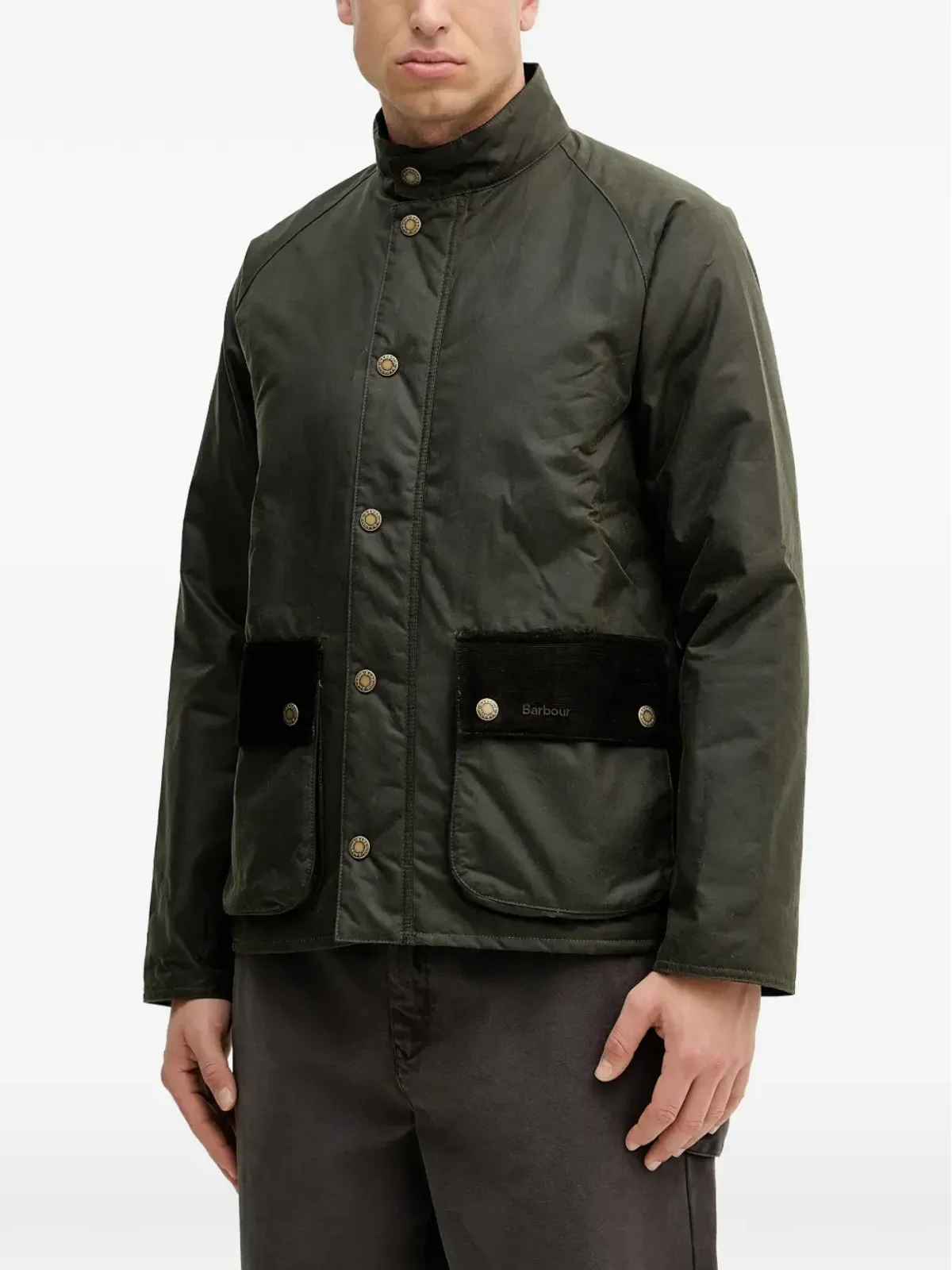 Barbour Cordhill コーデュロイポケットジャケット - 画像1