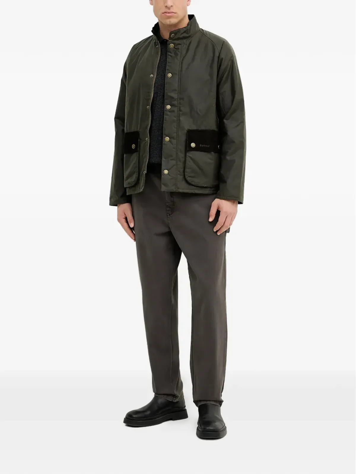 Barbour Cordhill コーデュロイポケットジャケット - 画像2