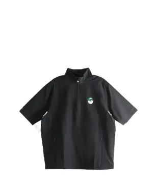 Malbon Golf ジップ刺繍Tシャツ - ブラック - サムネイル1