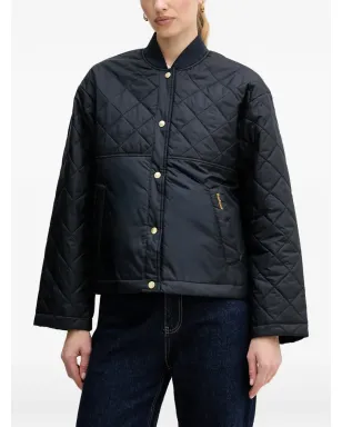 Barbour キルテッド ボタンジャケット - サムネイル1
