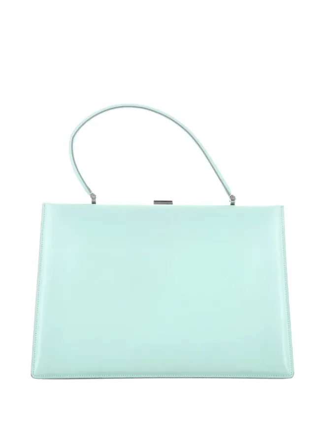 Celine Pre-Owned Celine Pre-Owned クラスプ トップハンドルバッグ レザー - Blueの商品画像
