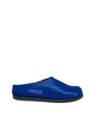 Marni Kids printed-patch fur sneakers - サムネイル2